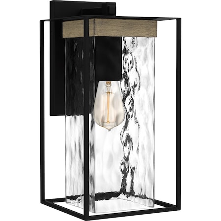 Quoizel Longwood Outdoor Wall 1 Light Matte Black. LWD8408MBK